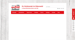 Desktop Screenshot of holzland-seibert.de